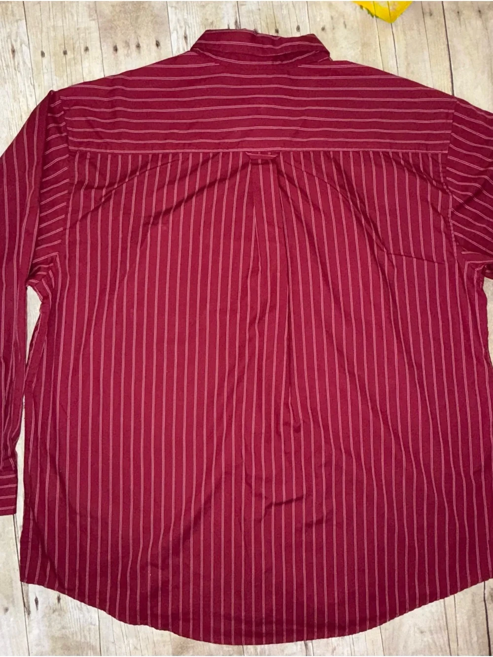 Antigua Men's Garnet Striped Button-Down Shirt